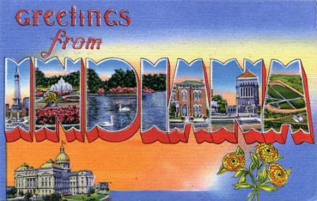 Indiana Postcard