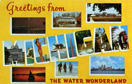 Michigan Postcard