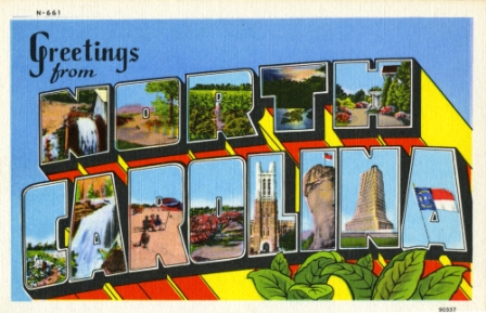 North Carolina Postcard