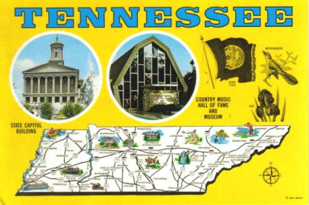 Tennessee SR22 State Guide with Compass