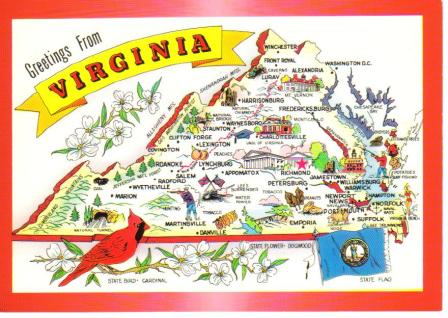 Virginia Postcard