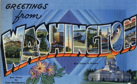 Washington SR22 State Guide with Compass