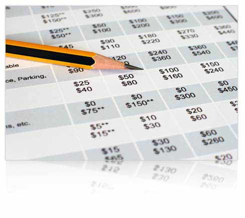 SR22 Cost Sheet with numbers